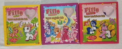 3 Filly Bücher Princess Unicorn Fairy von Home Focus 2010-2011