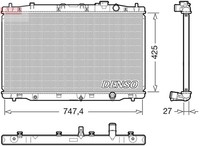 Denso KüHler WasserküHler MotorküHler FüR Honda CR-V IV 1.6I-Dtec 4WD