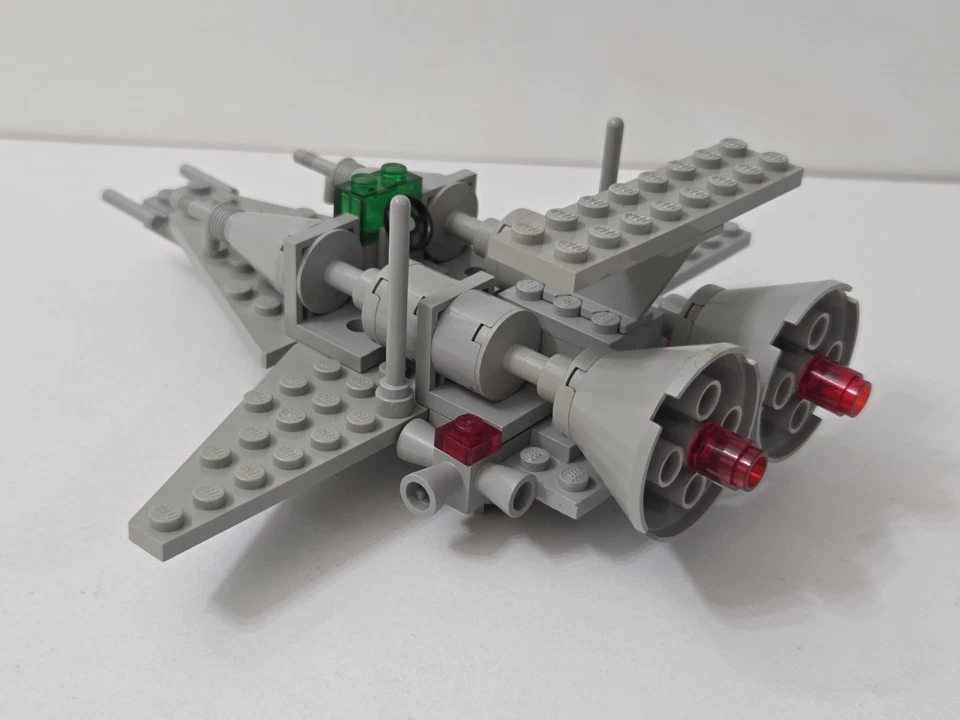 VINTAGE LEGO SPACE 6861 X-1 PATROL CRAFT 100% PARTS COMPLETE w MANUAL VGUC! - Image 3 of 4