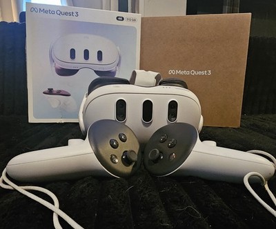 Meta Quest 3 512GB Standalone 4K VR Headset 120Hz w/ Touch Plus Controllers