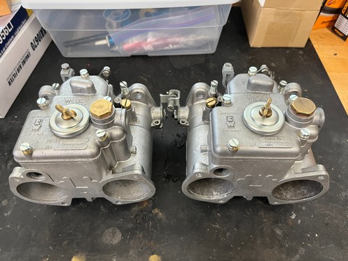 Weber 45 DCOE 15/16 carburetors for BMW 2002 and 1800 TI/SA, Freshly rebuilt