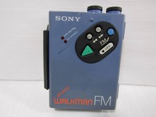 Sony Walkman WM-F5 Cassette Player Vintage Power On Only Untested Audio Japan