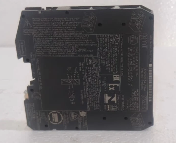 GMI D5031S SIL3 Switch Proximity Detector Repeater 1Ch DIN Rail Explosion Proof - Image 4 of 4