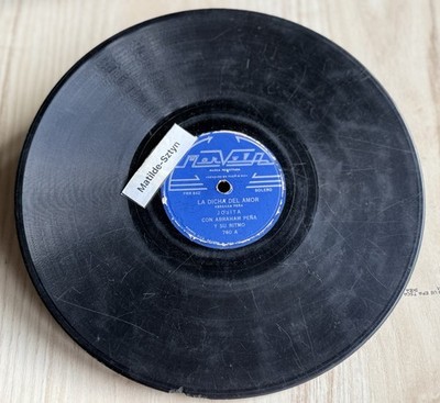 JOSITA ABRAHAM PENA La dicha del amor Eso na ma 78RPM Guaracha plenac P. Rico