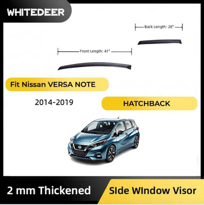Fits VERSA NOTE HATCHBACK 2014-2019 Side Window Visor Sun Rain ...