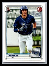Ruben Cardenas Tampa Bay Rays #BP-23 Bowman 2020 Bowman Prospects