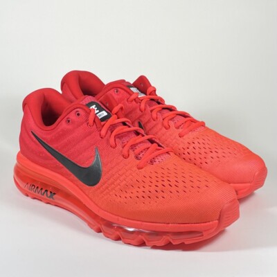mens nike air max 2017 orange black