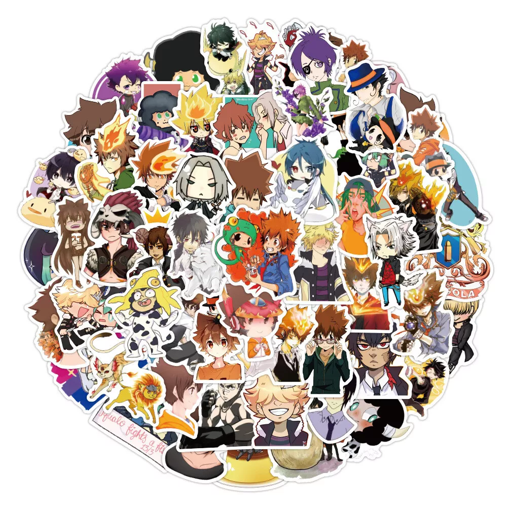 Reborn Anime Characters Stickers for Sale