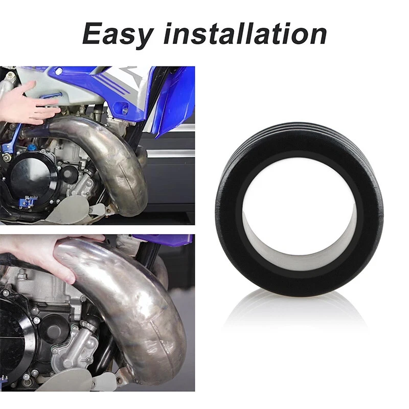 For 1989~2007 Honda CR125R Exhaust Pipe to Muffler Rubber Gasket #18365-KZ4-000 - Image 3 of 4