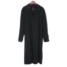 Paul Stewart Wool Green Long Sleeved Mens Coat Uk Size Xxl.