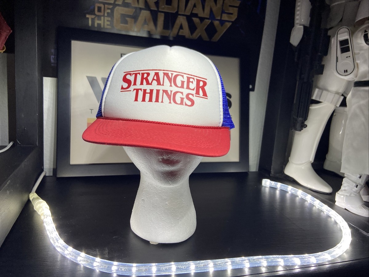 Stranger Things Trucker Foam SnapBack Hat Retro Excellent
