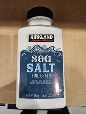 Kirkland SignatureSea Salt Fine Grain 100% Natural 30 oz - FREE SHIPPING!