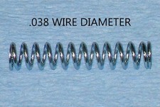 .038" WD CUSTOM HAMMER SPRING for Crosman 2240 2240XL 2300KT 2250 2400KT 2260
