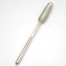 Georgian Marrow Scoop Sterling Silver London 1759 Ebenezer Coker Thomas Hannam