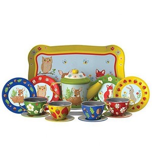 forest friends tea set