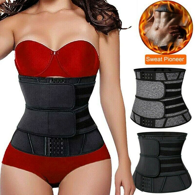 Entrenador de Cintura Faja Cinturón Para Adelgazar Para Mujer Clip & Shaper Belt