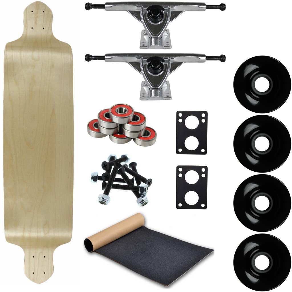 Moose Longboard Complete 9.75" x 41" Drop Down Natural