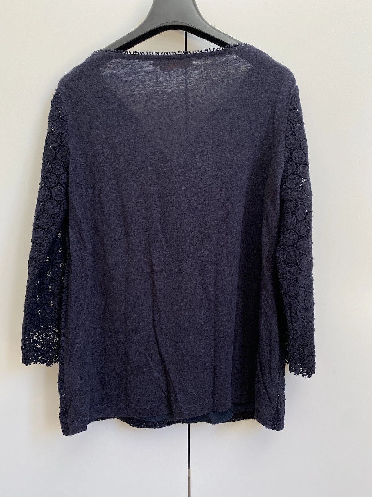 Tory Burch Navy Tunic Top