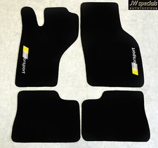 Autoteppich Fußmatten für Opel Calibra Turbo und 4x4 Motorsport 3farbig Absatz