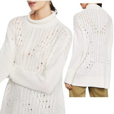 BCBGMAXAZRIA Turtleneck Sequin Tunic 