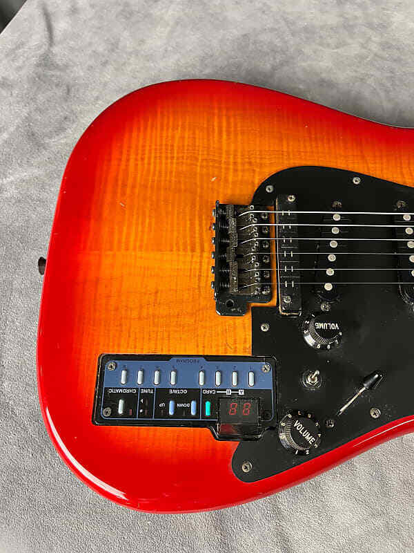 Casio PG-300 MIDI guitar 1980's Red Burst | eBay Casio PG-300 MIDI guitar 1980's Red Burst | eBay