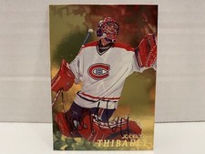 1998-99 ITG Be A Player Gold Auto Jocelyn Thibault #66 Auto Hockey Card NHL MTL!