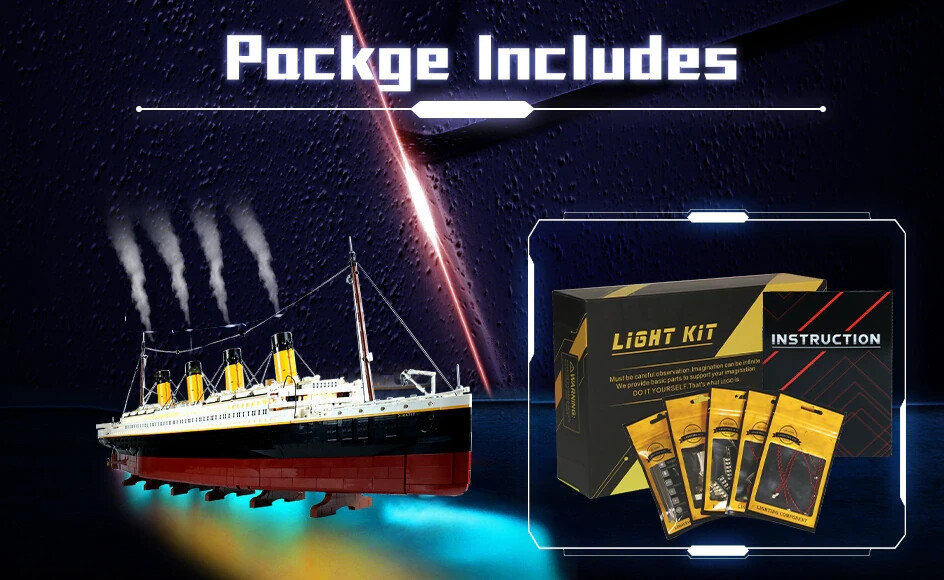 Remote control titanic deals