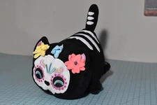 Aphmau Sugar Skull Cat 9" Black Stuffed Animal Meemeow