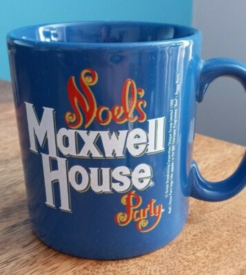 Retro Tasse - Maxwell House ''Noel's Party'' Tasse