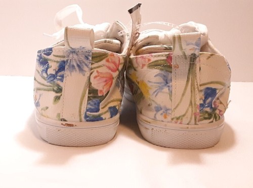 Womens Canvas Floral Sneakers Size 6 NWT - Picture 5 of 11