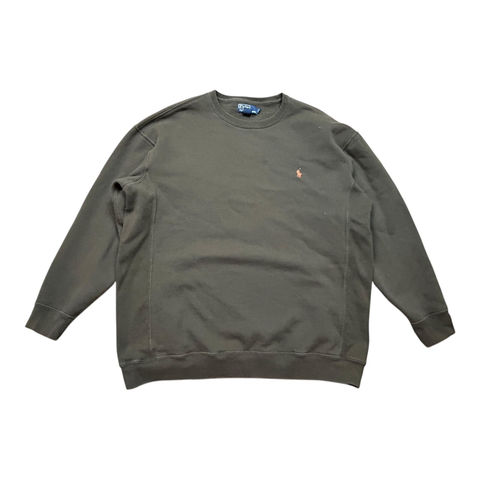 PONY Polo Ralph Lauren girocollo vintage anni 90 marrone taglia essenziale uomo LT