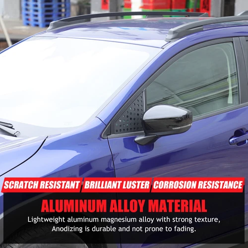 Front & Rear Window Triangle Glass Panel Trim Cover For Subaru Crosstrek 2023-24 - Bild 6 von 19