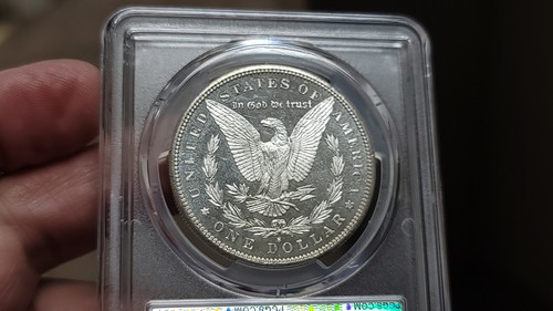 1881 S Morgan Silver Dollar $1 PCGS MS 64 Proof Like - Picture 5 of 9