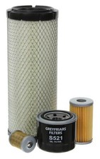 500 Hour Filter Service Kit for Yanmar VIO 45 Mini Excavator 