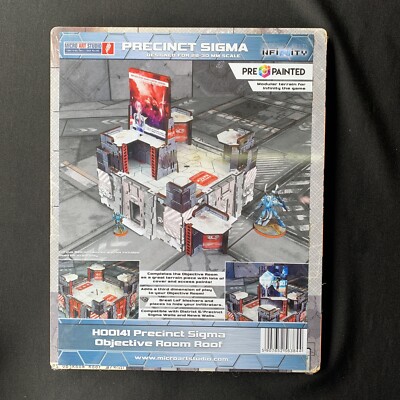 Micro Art Studio H00141 Precinct Sigma Objective Room Roof 28-30MM Scale |  eBay