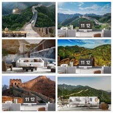 3D Great Wall Landscape Self-adhesive Wallpaper Removable Wallpaper Wall Mural