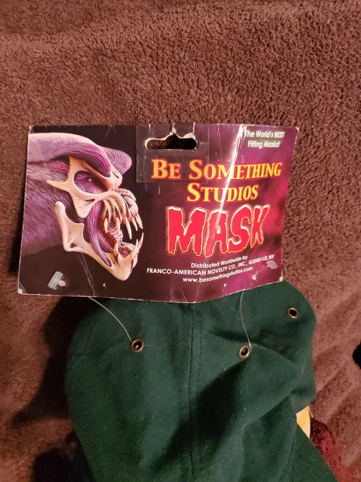 Little Raskull Mask Skull Skeleton Dress Up Halloween Adult Costume Accessory - Image 3 of 4