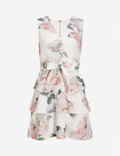 NEW, Ted Baker DEWANA Bouquet tiered skirt dress - Size 4 US 10 D6004