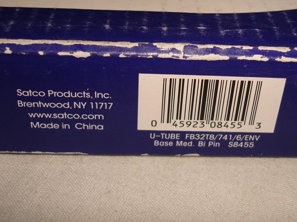 SATCO FB32T8/741/6/ENV 4100K-6"LEG SPACING 32 WATT-T8 U-BEND-75 CRI S8455 LAMP - Image 3 of 4