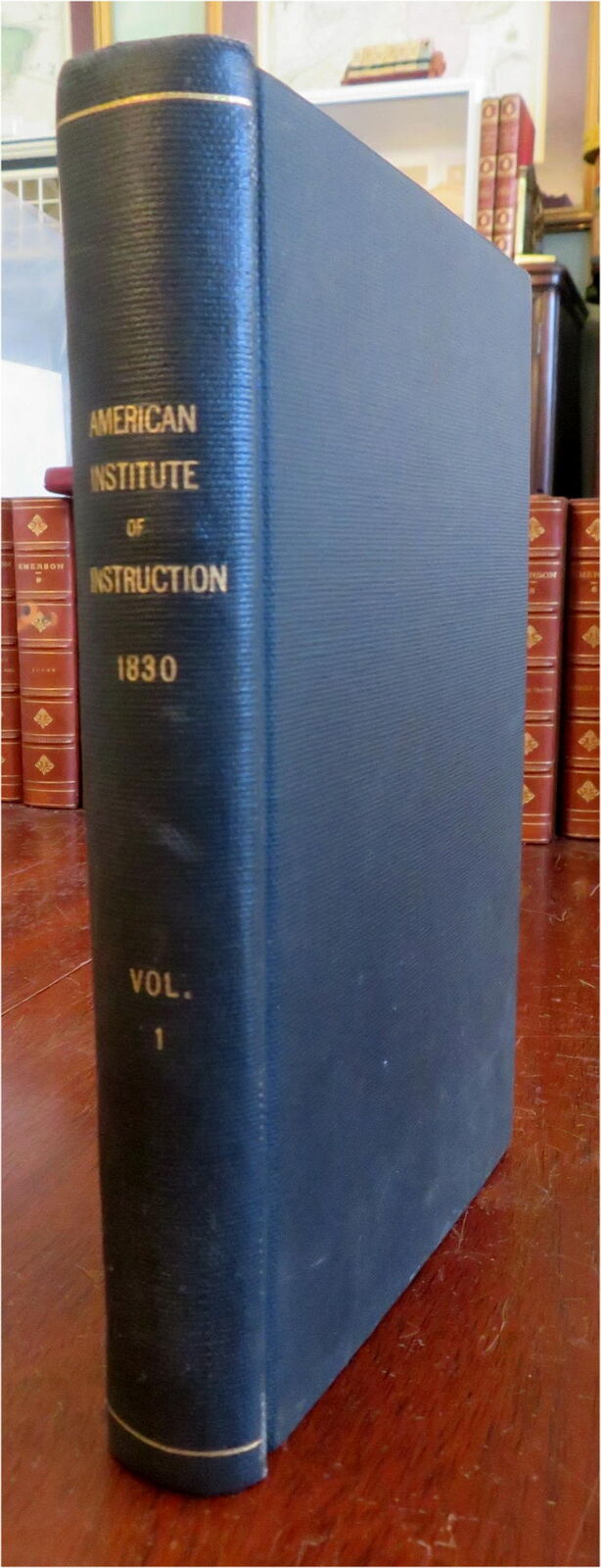 Teachers Boston Lecture Series Education Reform 1831 Rare Conference Book