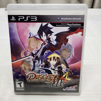 PS3 Disgaea 4: A Promise Unforgotten Sony Playstation 3 Complete CIB