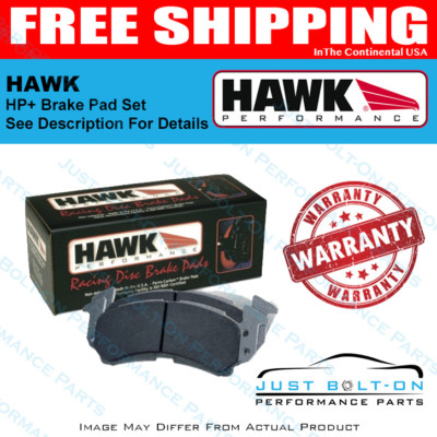 HAWK HP+ Brake Pad Sets Performance Vehicle Fitment See Description HB557N.545
