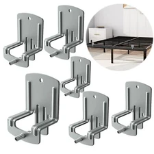 Mattress Anti-Slip Gaskets Set of 6 Silver Prevents Sliding for Restful Sleep