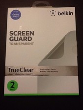 New Belkin Screen Guard Transparent Screen Protector for Galaxy Note 8.0- 2 Pack