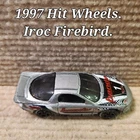 1997 Hot Wheels. Handy Racing #1 IROC Firebird. Loose.