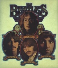 Vintage The Beatles Rock Band Glitter Iron On Transfer McCartney Lennon