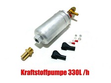Benzinpumpe Motorsport 044 9Bar 330l/h mit Anschlüssen VW Golf VR6 16V 1.8T