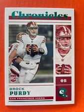 2022 Panini Chronicles Brock Purdy RC Teal Parallel #41 49ers Rookie
