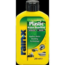 RAIN X Plastic Water Repellent - 200ml 26172A - Enhance Visibility RainX