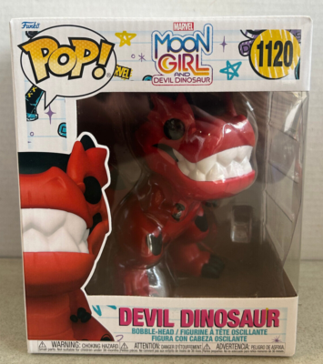 FUNKO POP MARVEL DEVIL DINOSAUR MOON GIRL BOBBLEHEAD FIGURE #1120